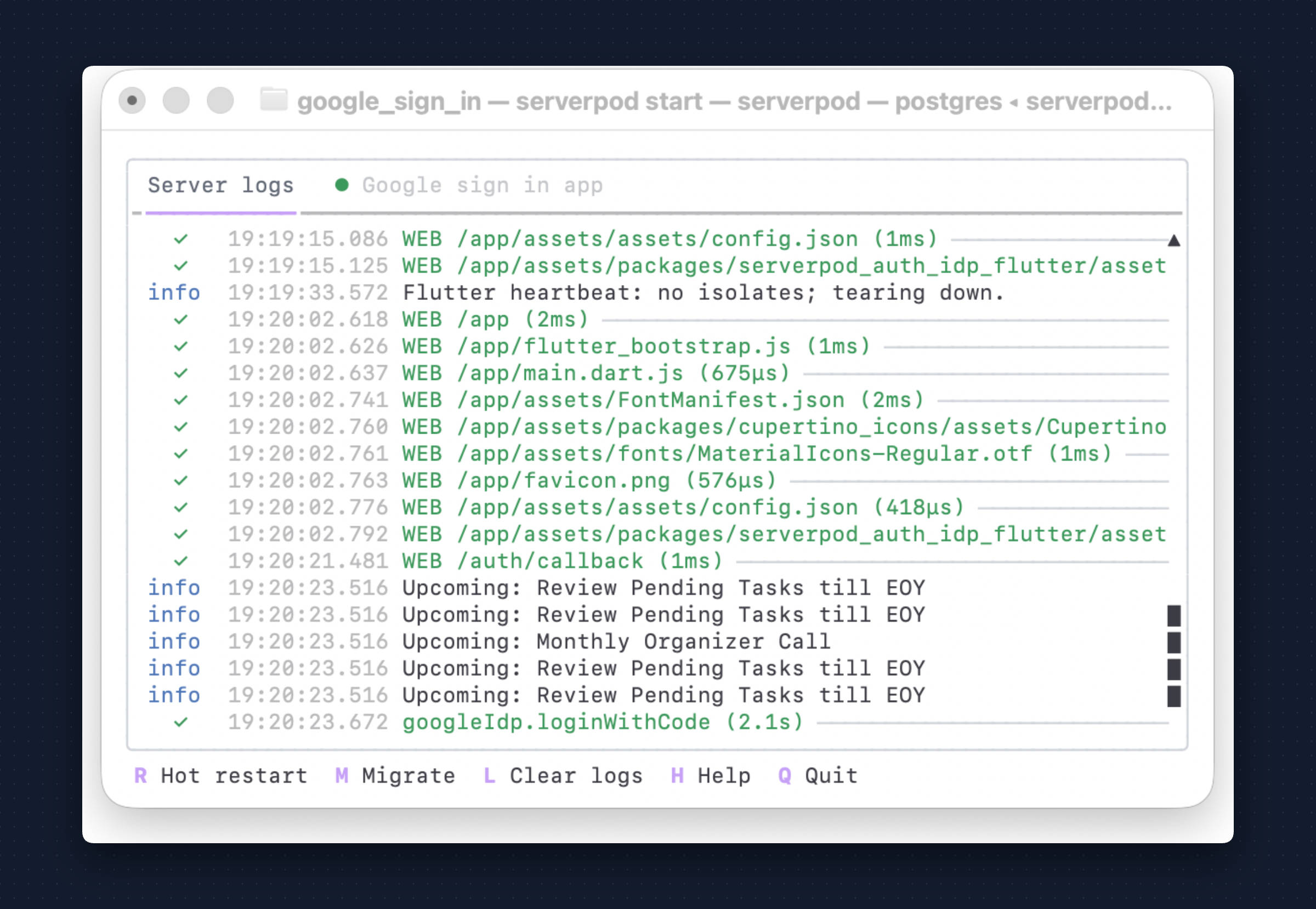google-apis-calendar-logs